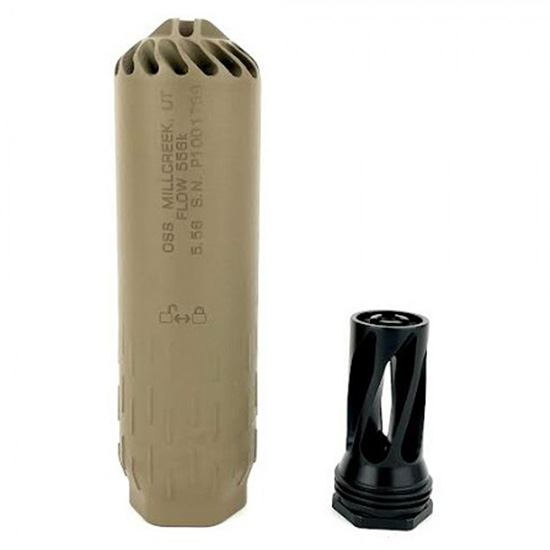 HUXWRX FLOW 556K W/ FLASH HIDER KIT FDE | Suppressors | Bill Hicks & Co ...